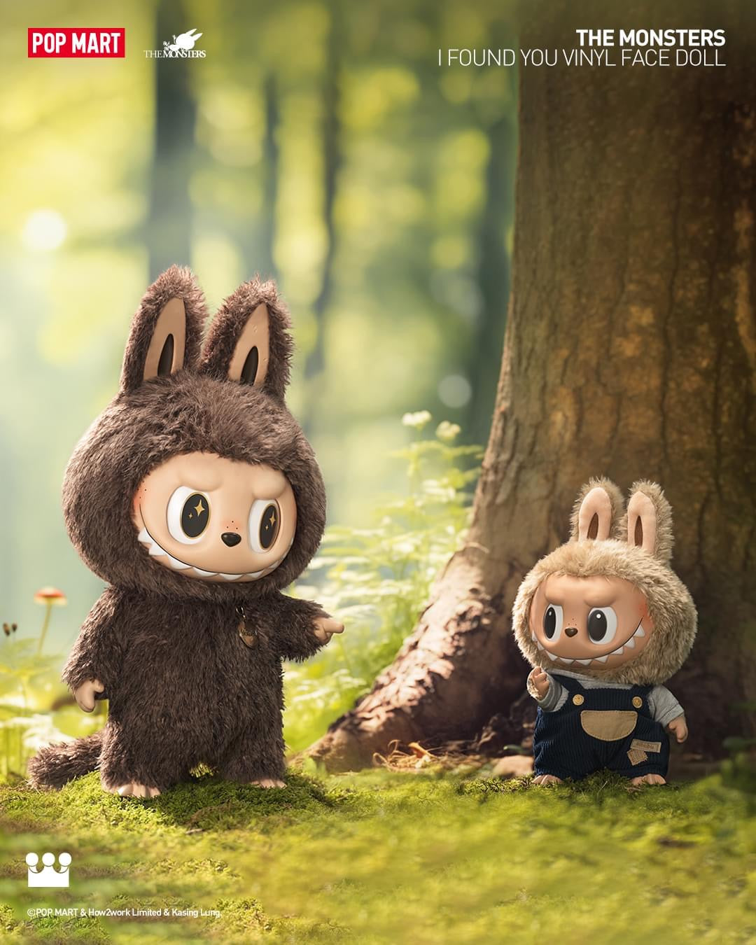 POP MART THE MONSTERS I FOUND YOU VINYL FACE DOLL (ZIMOMO ORIGINAL)