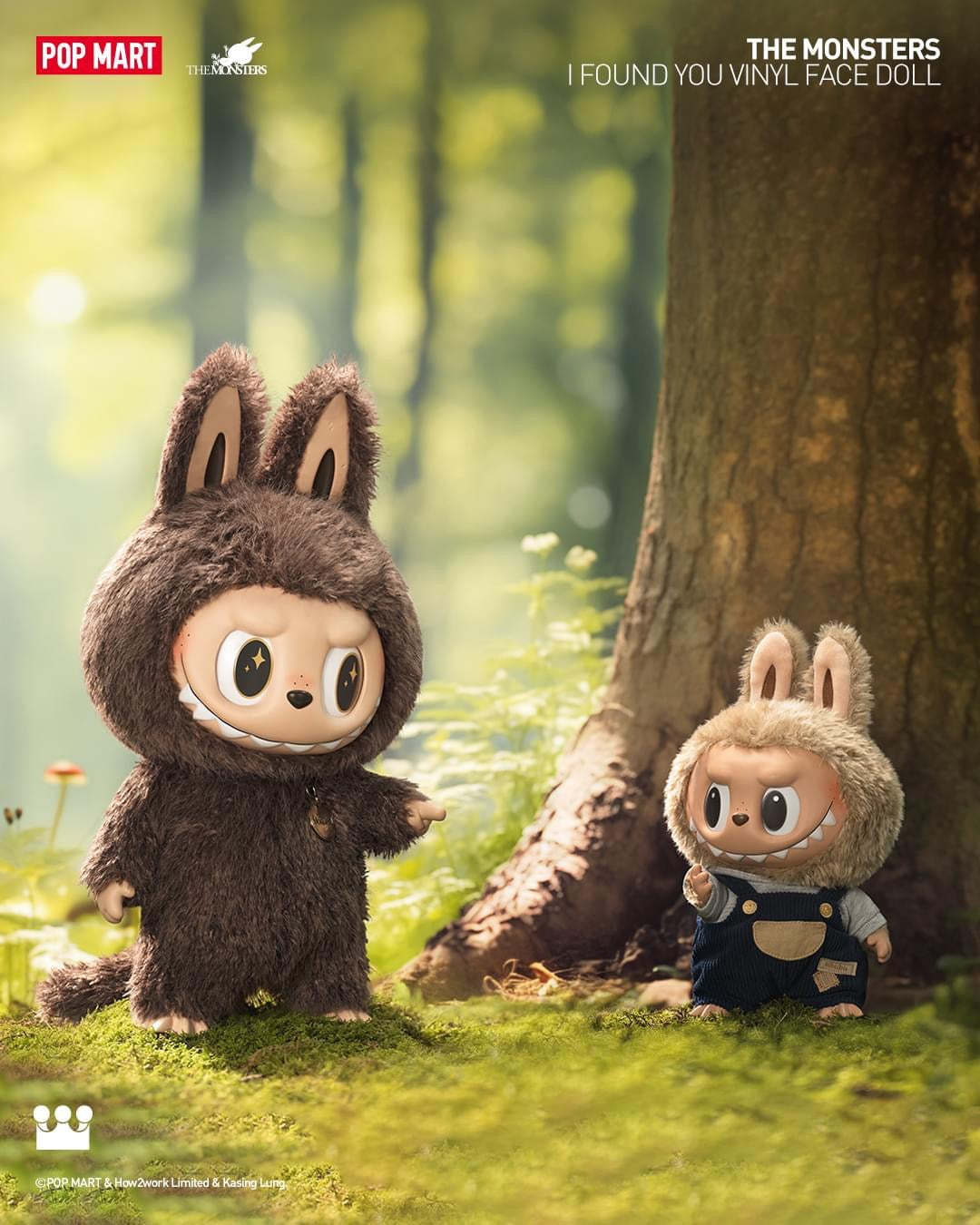 POP MART THE MONSTERS I FOUND YOU VINYL FACE DOLL (ZIMOMO ORIGINAL)