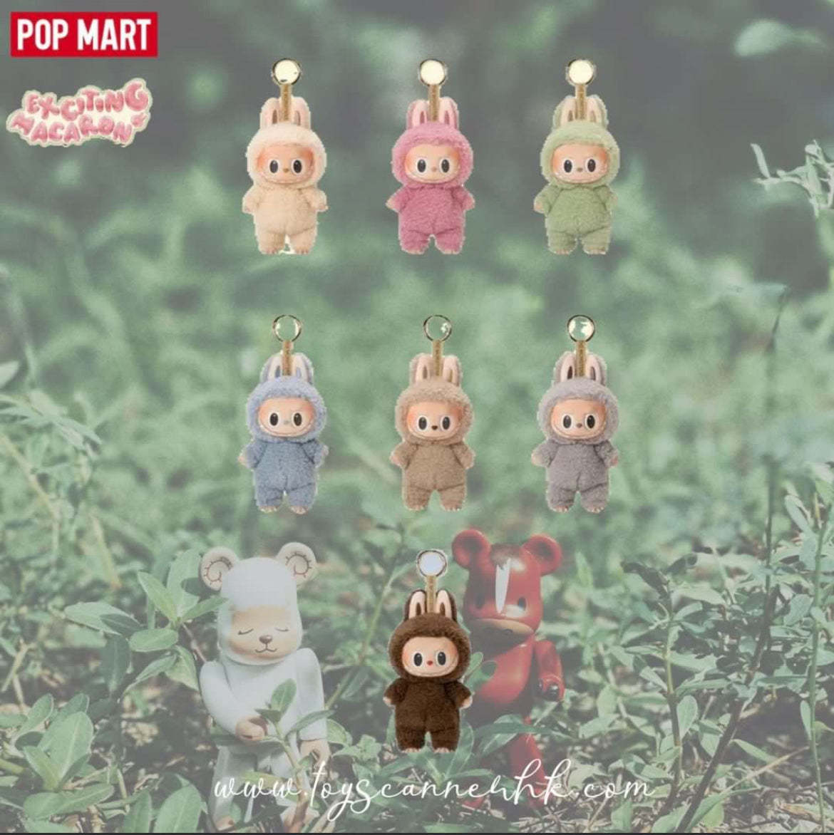 POP MART x THE MONSTERS Heartbeat Macaron Series – Vinyl Face Blind Box Set Factory-Sealed Original Box (Includes 6 Individual Boxes)