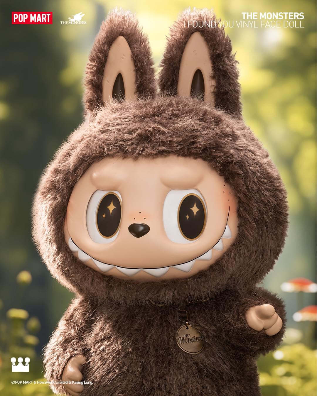 POP MART THE MONSTERS I FOUND YOU VINYL FACE DOLL (ZIMOMO ORIGINAL)