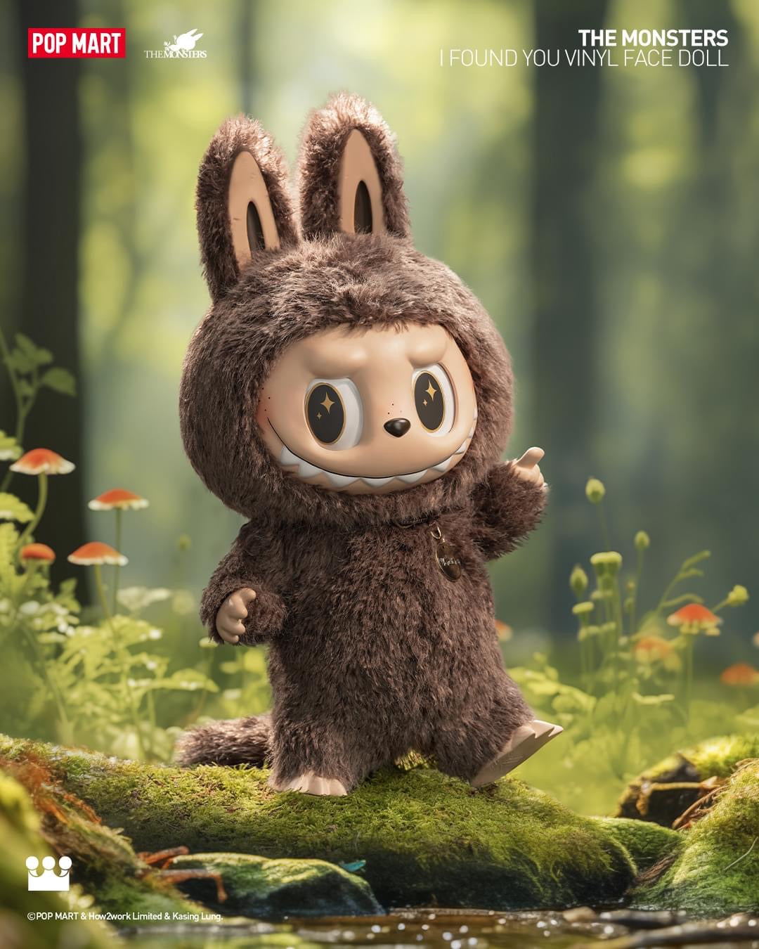 POP MART THE MONSTERS I FOUND YOU VINYL FACE DOLL (ZIMOMO ORIGINAL)