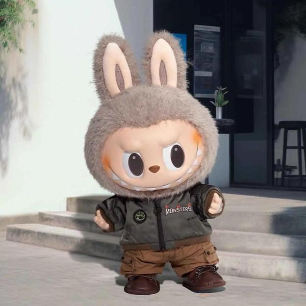 POP MART x How2work JUMP FOR JOY – Soft Vinyl Plush Doll