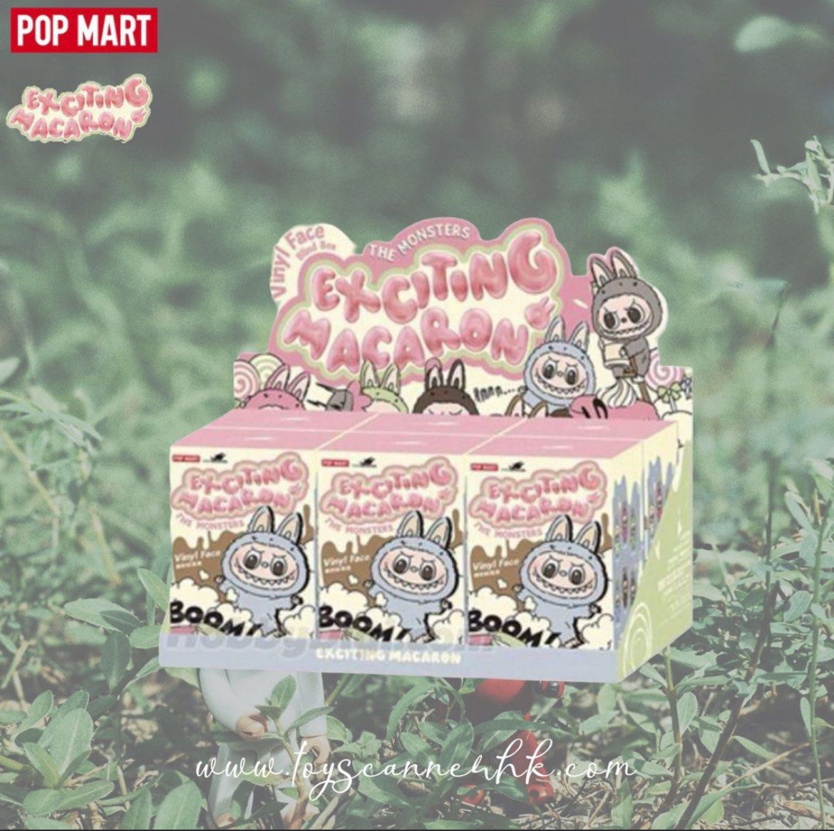 POP MART x THE MONSTERS Heartbeat Macaron Series – Vinyl Face Blind Box Set Factory-Sealed Original Box (Includes 6 Individual Boxes)