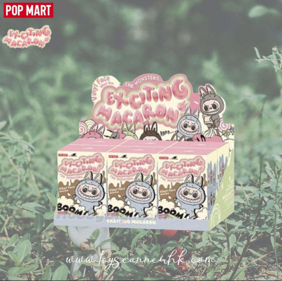 POP MART x THE MONSTERS Heartbeat Macaron Series – Vinyl Face Blind Box Set Factory-Sealed Original Box (Includes 6 Individual Boxes)
