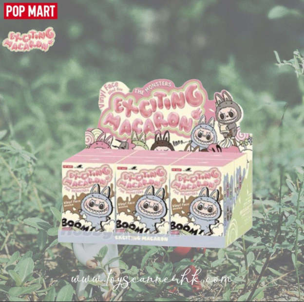POP MART x THE MONSTERS Heartbeat Macaron Series – Vinyl Face Blind Box Set Factory-Sealed Original Box (Includes 6 Individual Boxes)