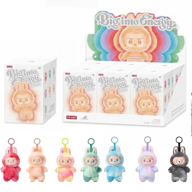 POP MART – THE MONSTERS High Energy Ahead Series – Soft Vinyl Plush Keychain Blind Box