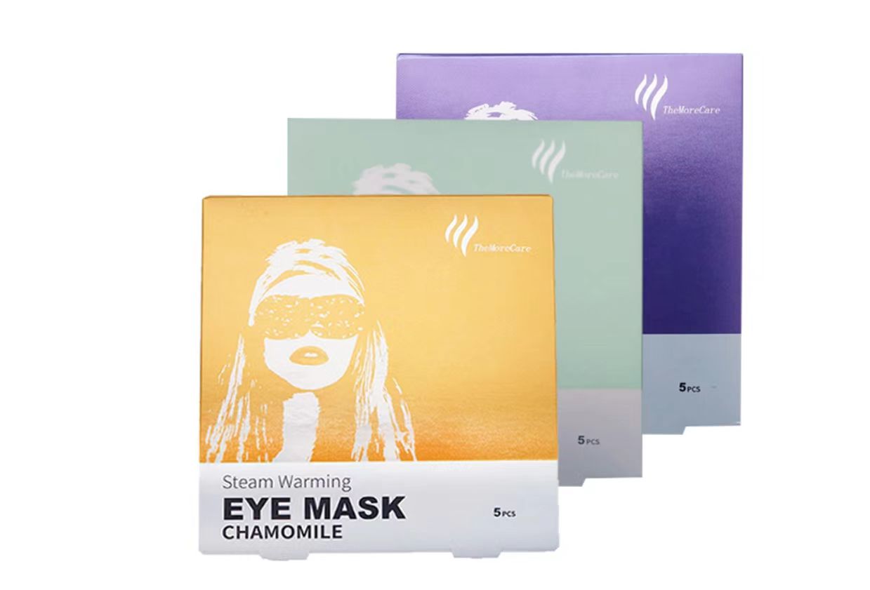 YiLing Self-heating steam eye mask Relieve eye fatigue/Protect eyesight chamomile & lavender & original fragrance 15pcs/3box