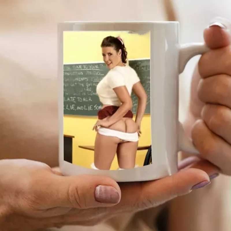 Personalized Hot Bikini Model Coffee Mug