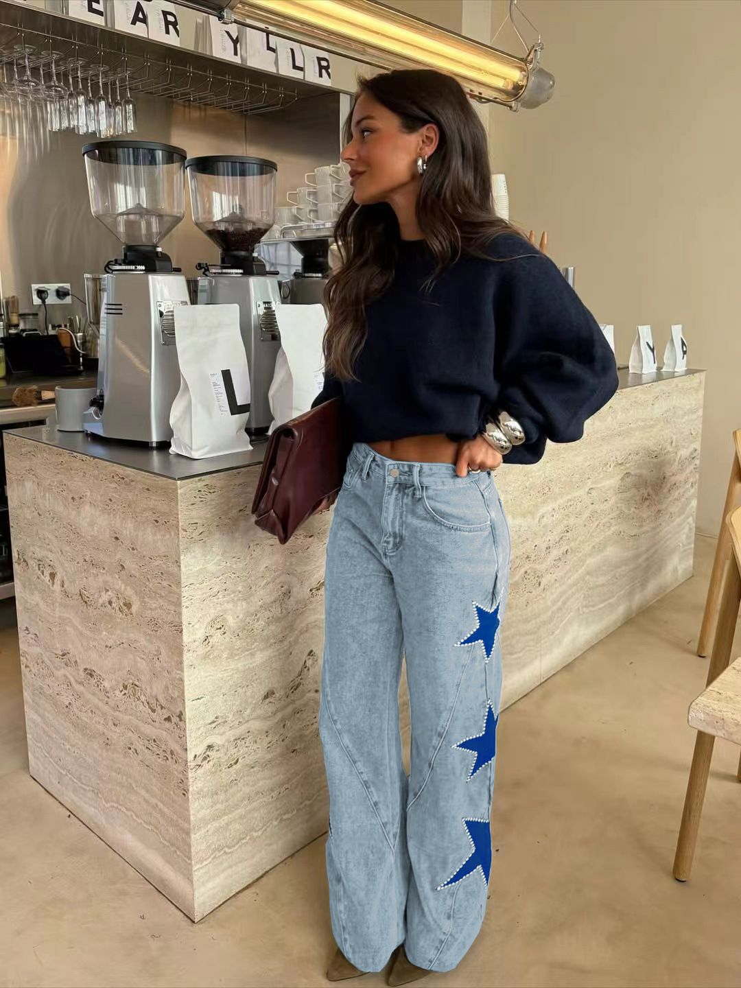 Casual Star Straight Jeans