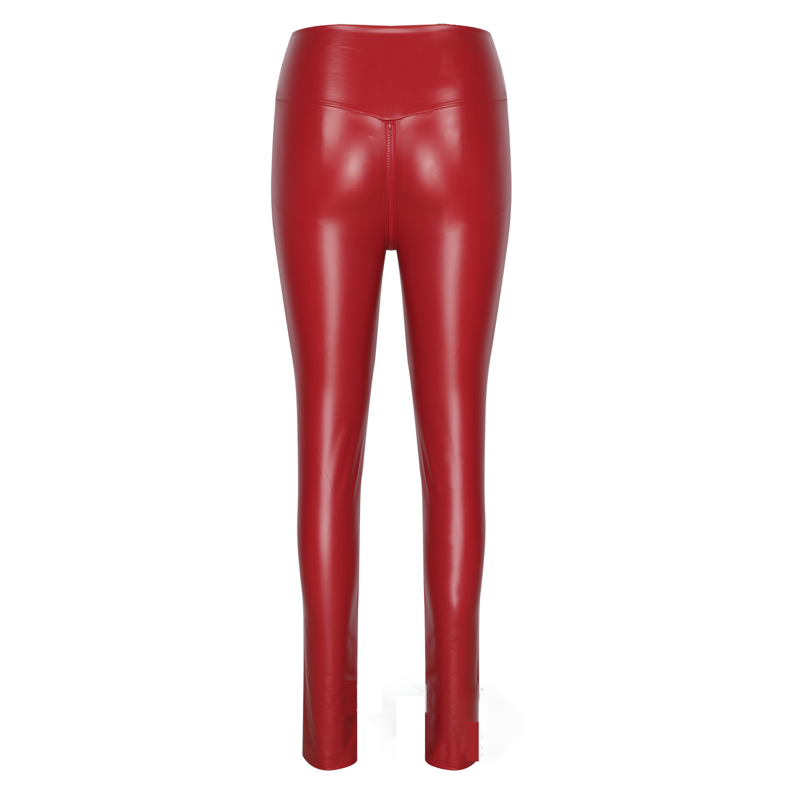 Matte Leather Trousers