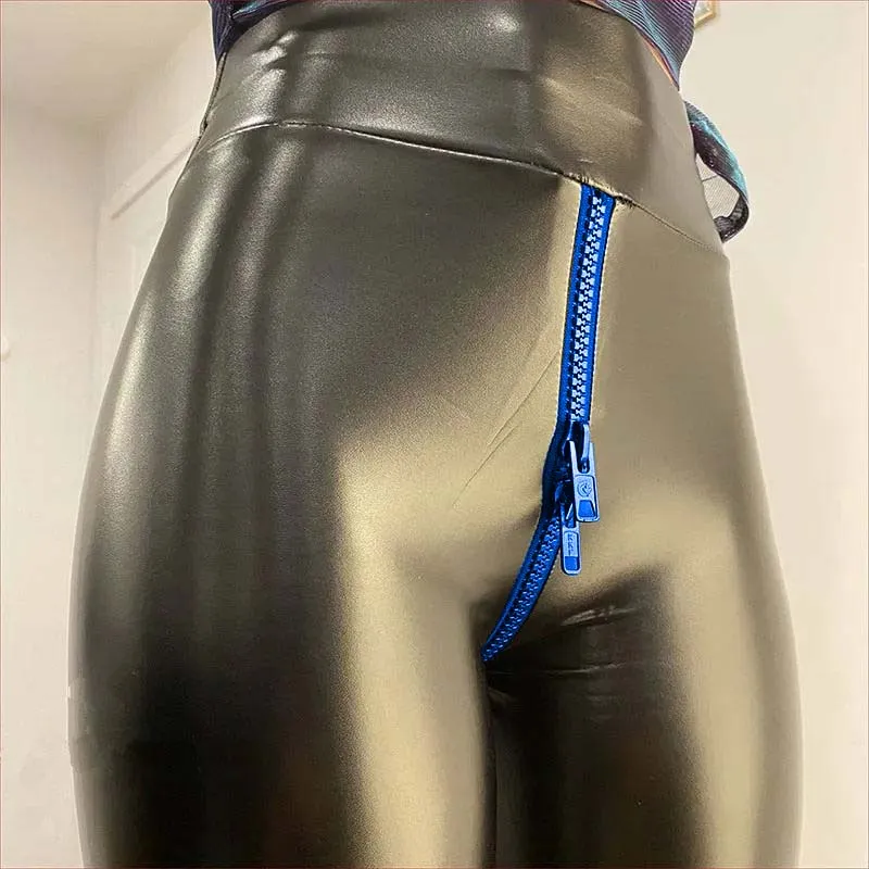 🔥Matte Leather Trousers