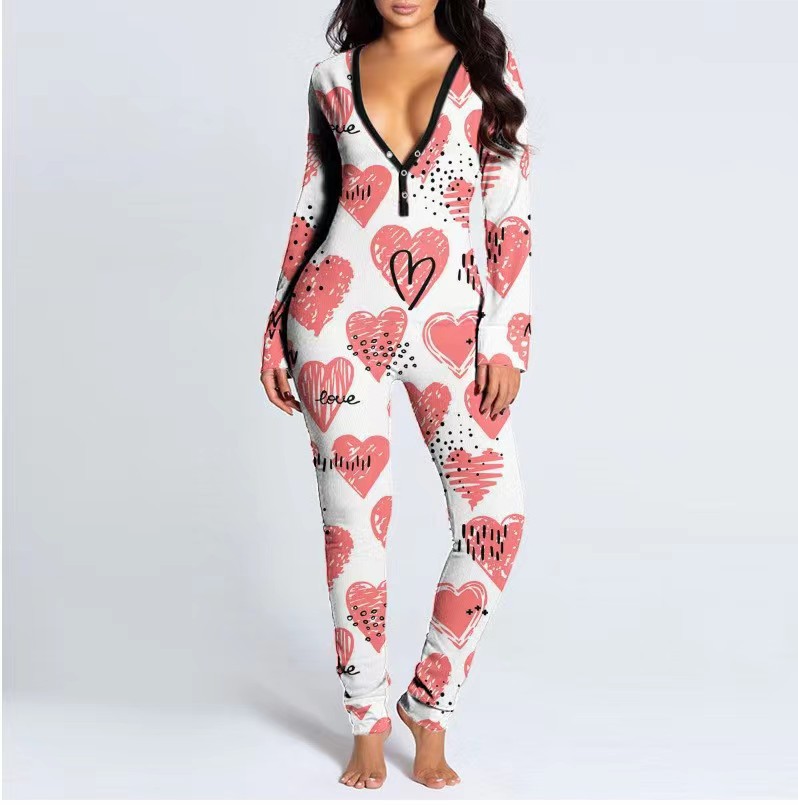 🎄Women Button Flap Sexy Jumpsuit 🎁