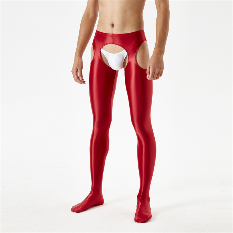Men's Open Crotch Pantyhose