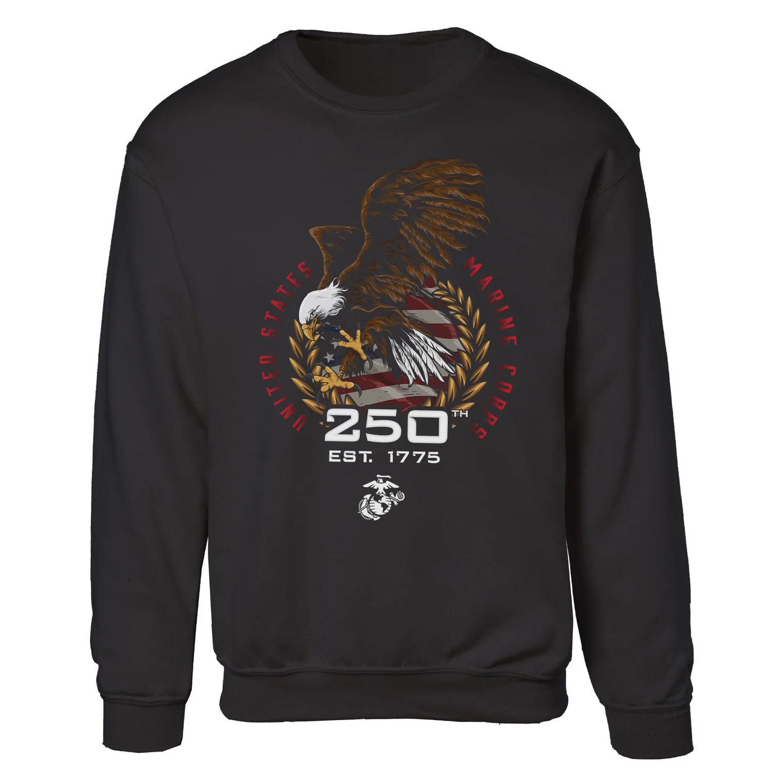 USMC 250th Anniversary Eagle Sweatshirt