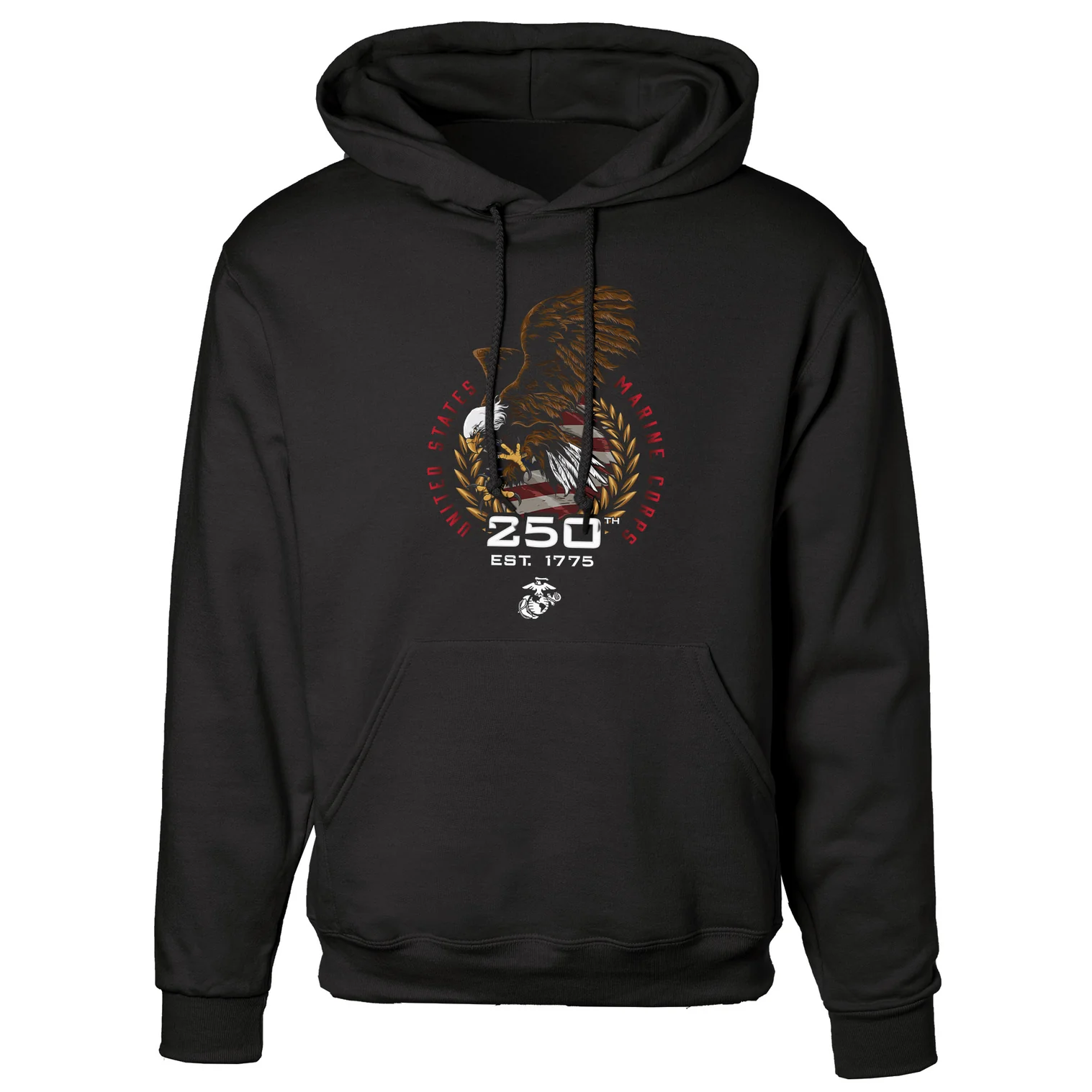 USMC 250th Anniversary Eagle Hoodie