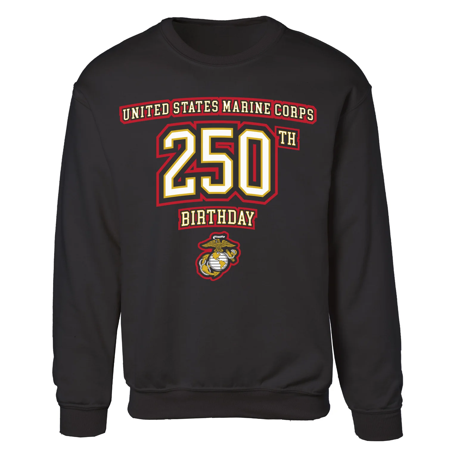 USMC 250th Birthday Athletic Sweatshirt