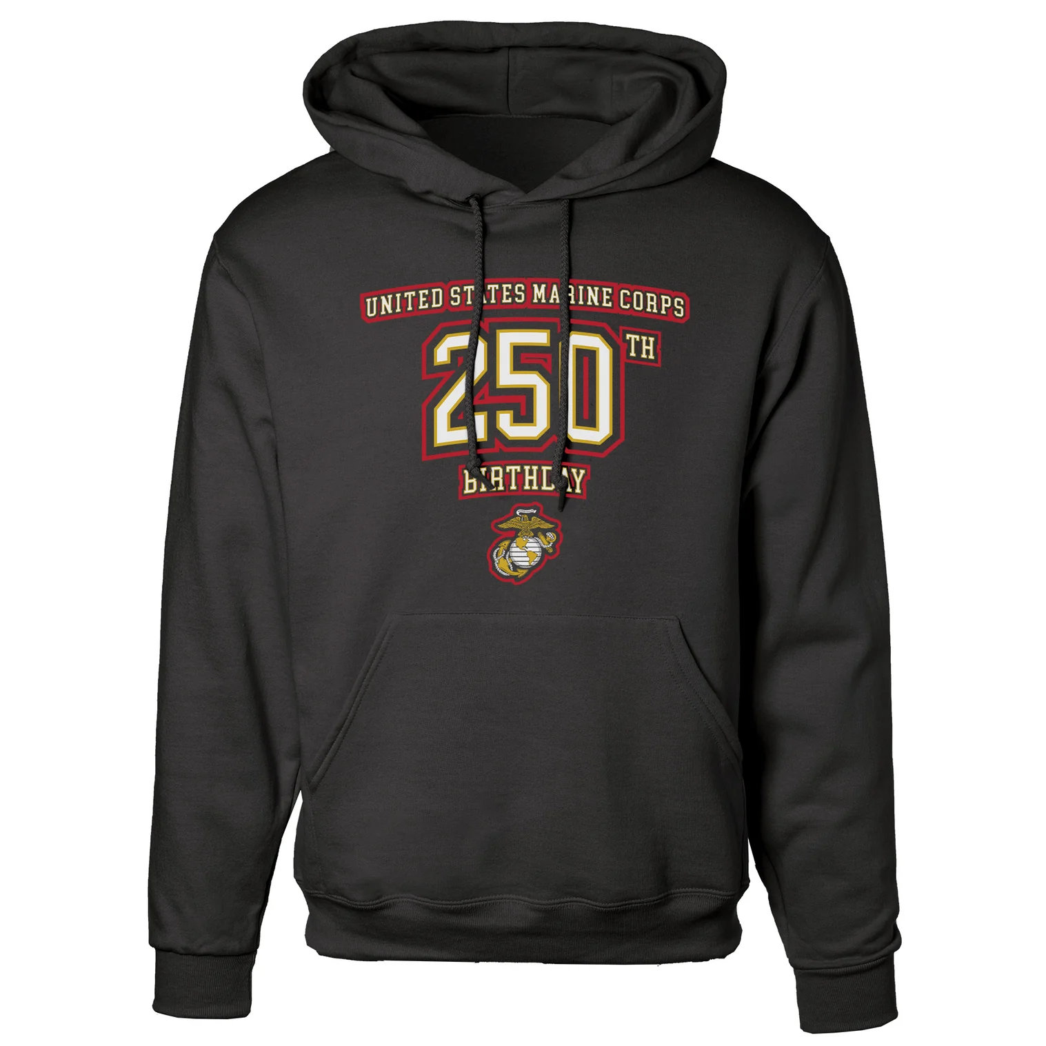 USMC 250th Birthday Athletic Hoodie