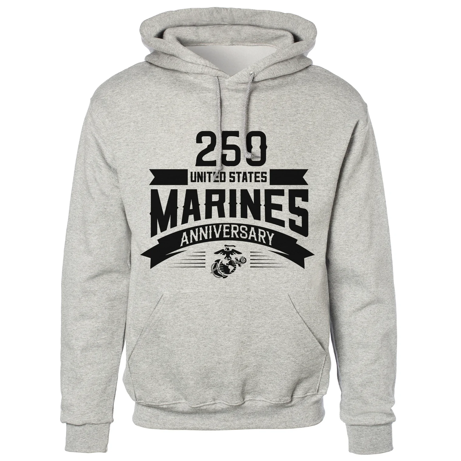 USMC 250th Anniversary Ribbon Hoodie