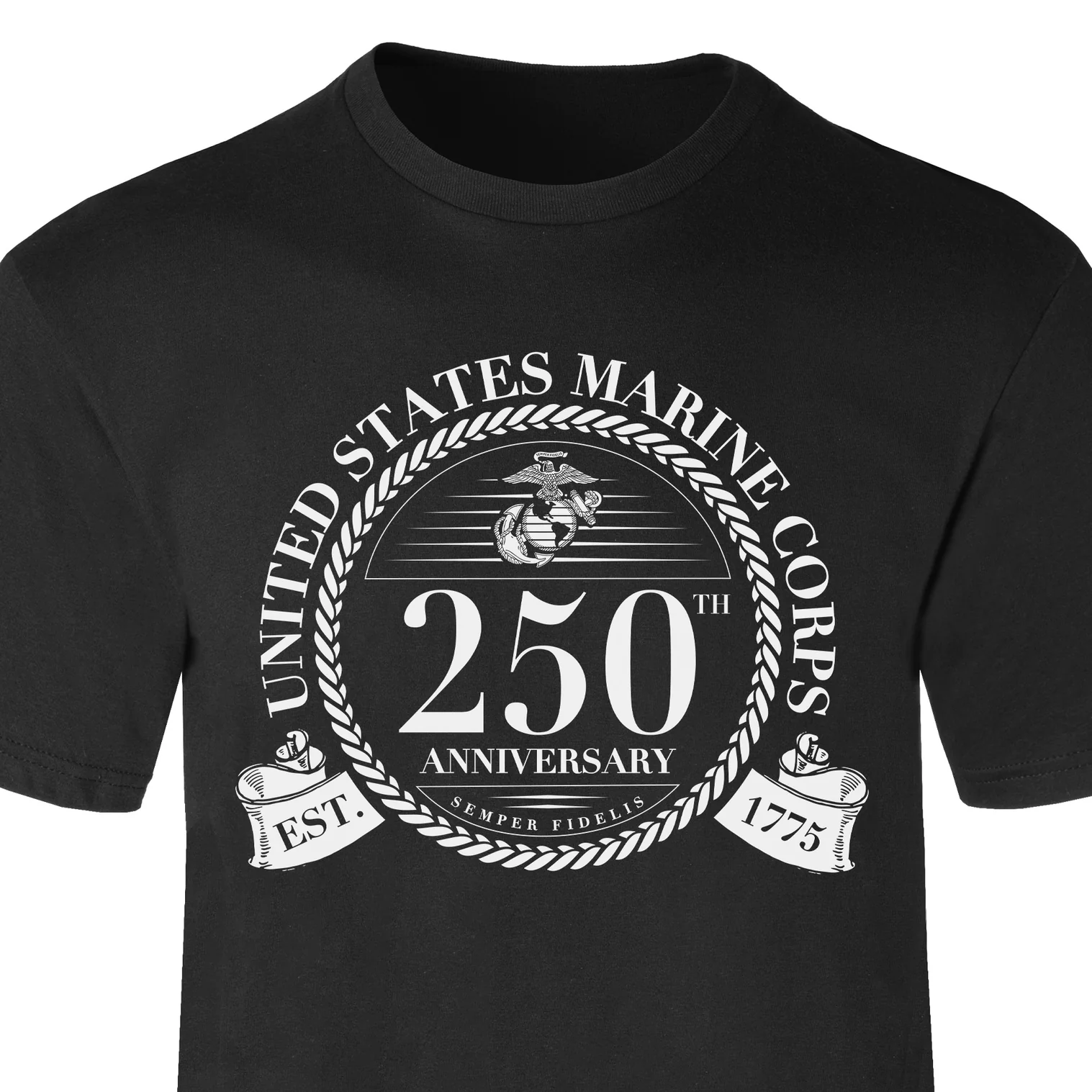 USMC 250th Anniversary Formal T-Shirt