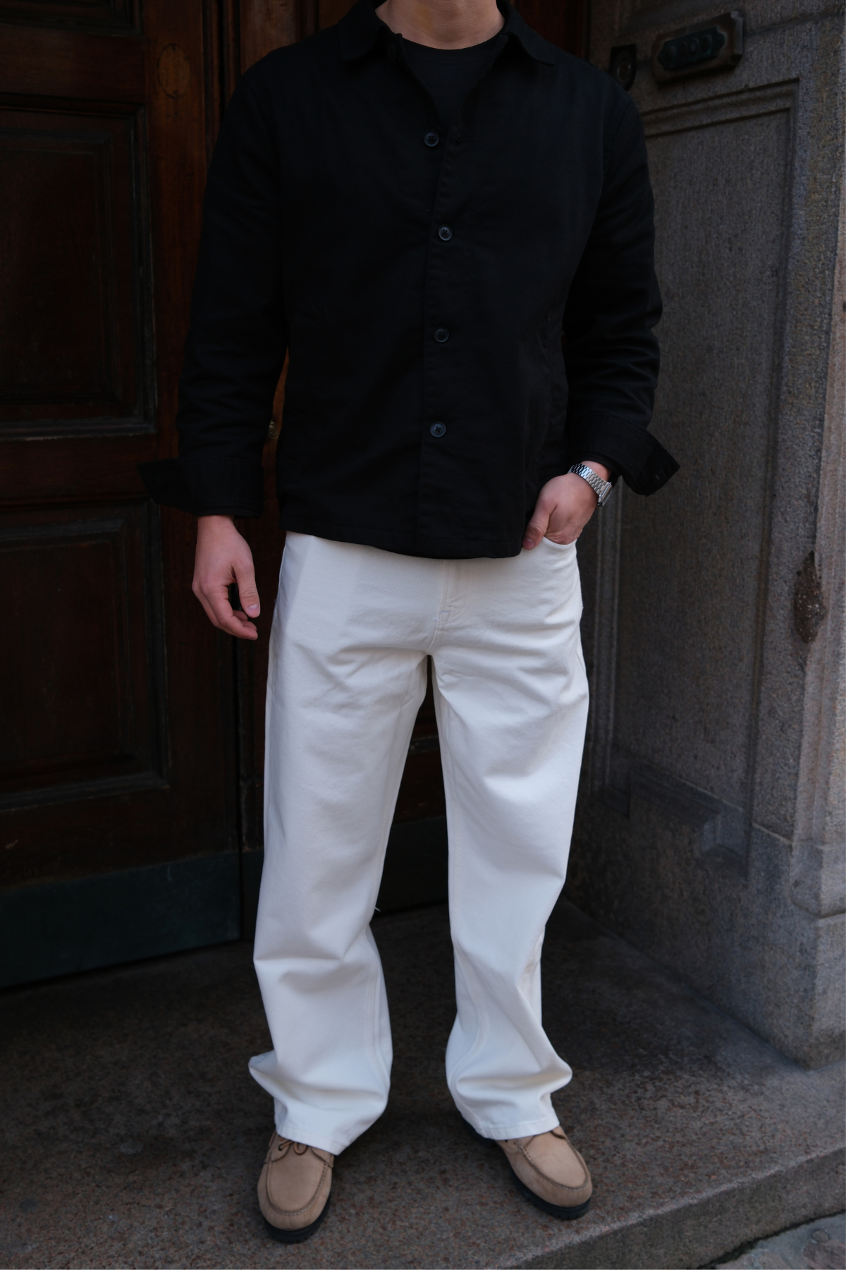 William Regular Jeans - White Denim