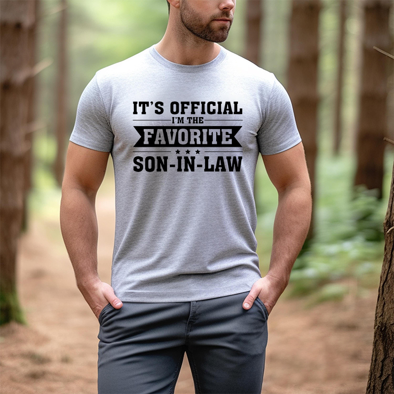 It's Official I'm the Favorite Son-in-Law Shirt