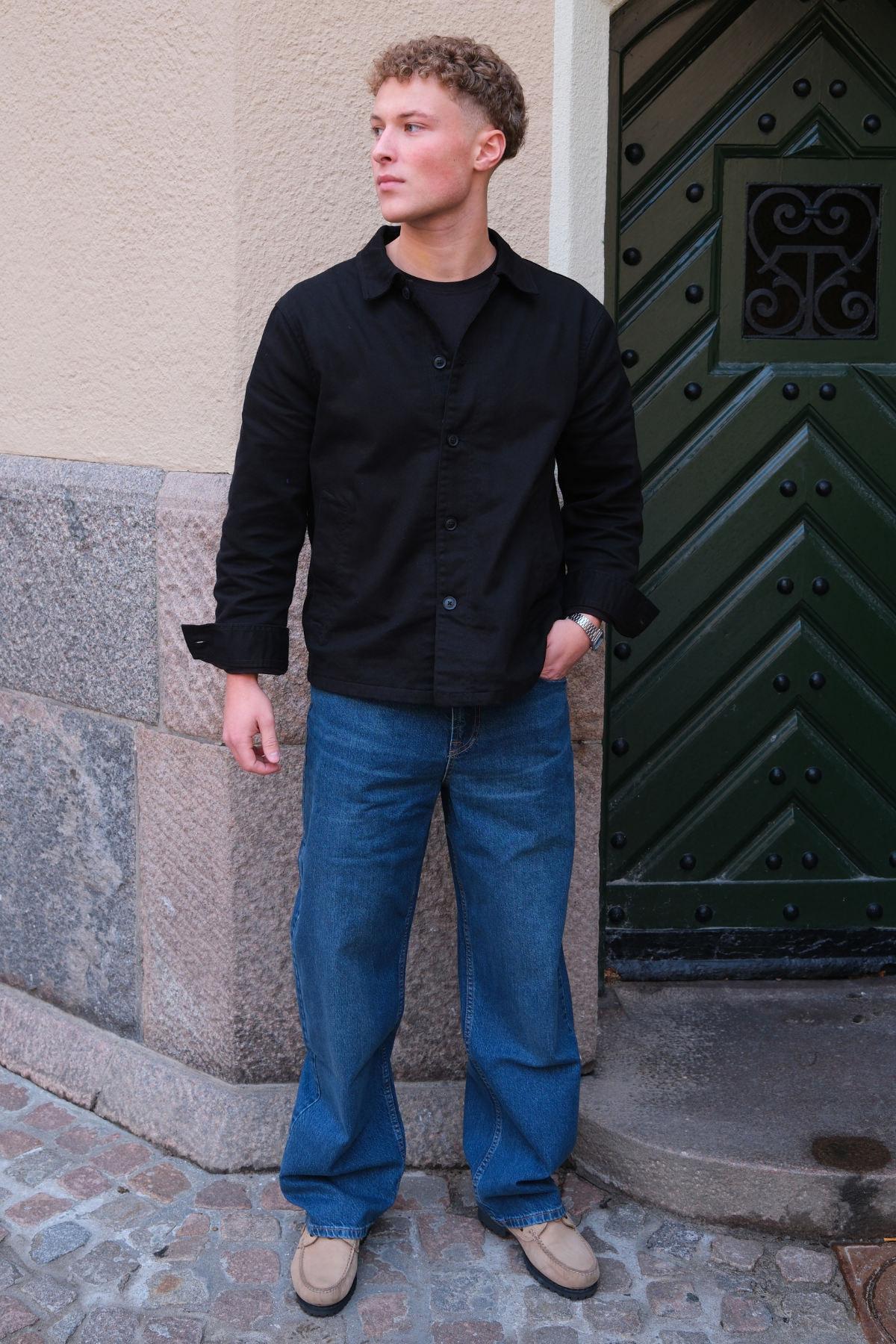 William Regular Jeans - Dark Blue Denim