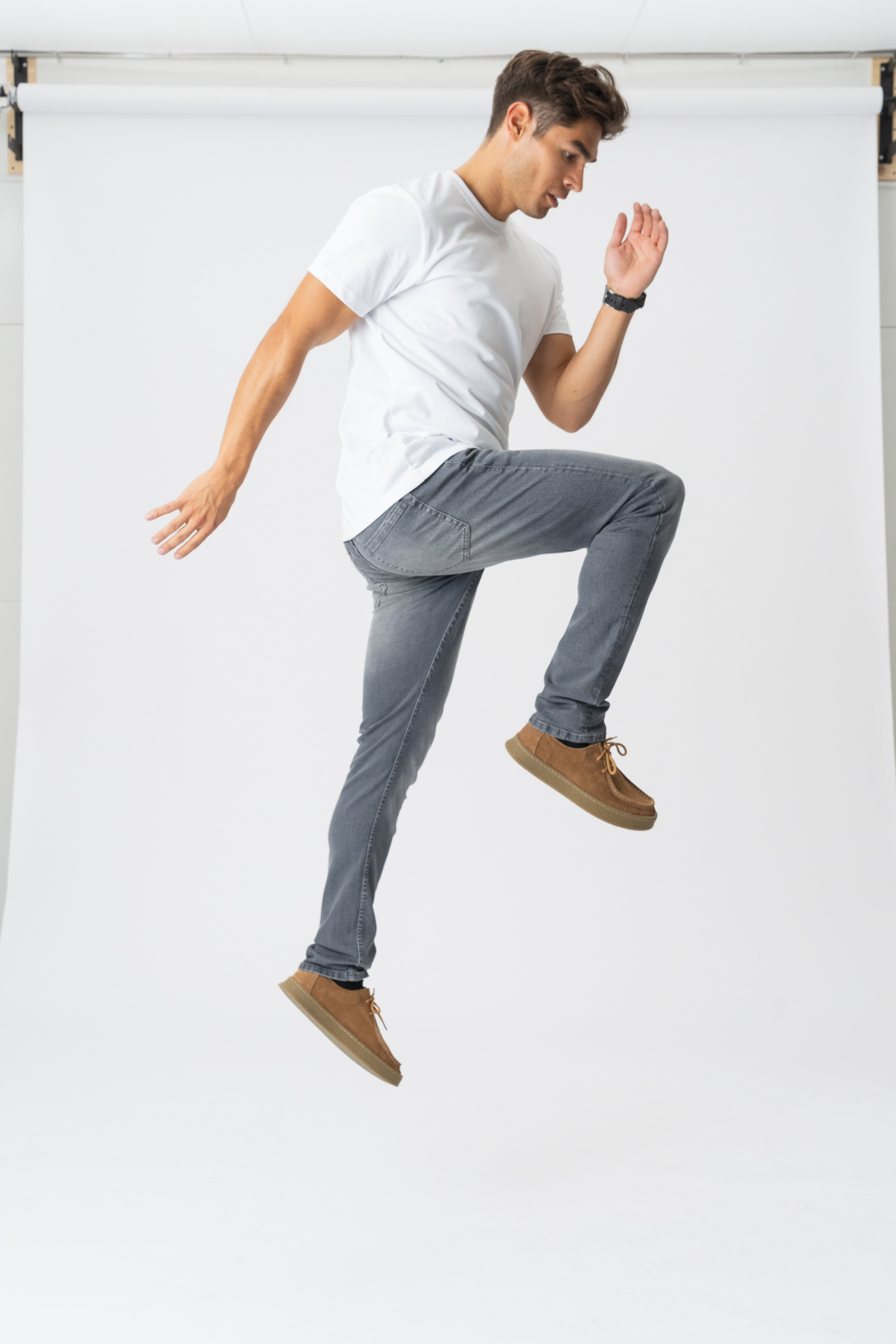 The Original Performance Jeans (Slim) - Gray Denim