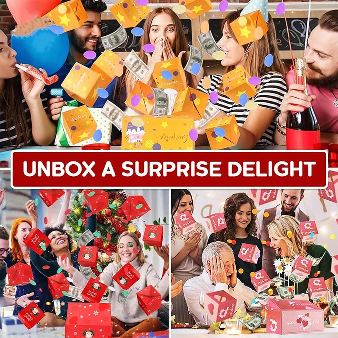 🎄🎁Surprise box gift box—Creating the most surprising gift