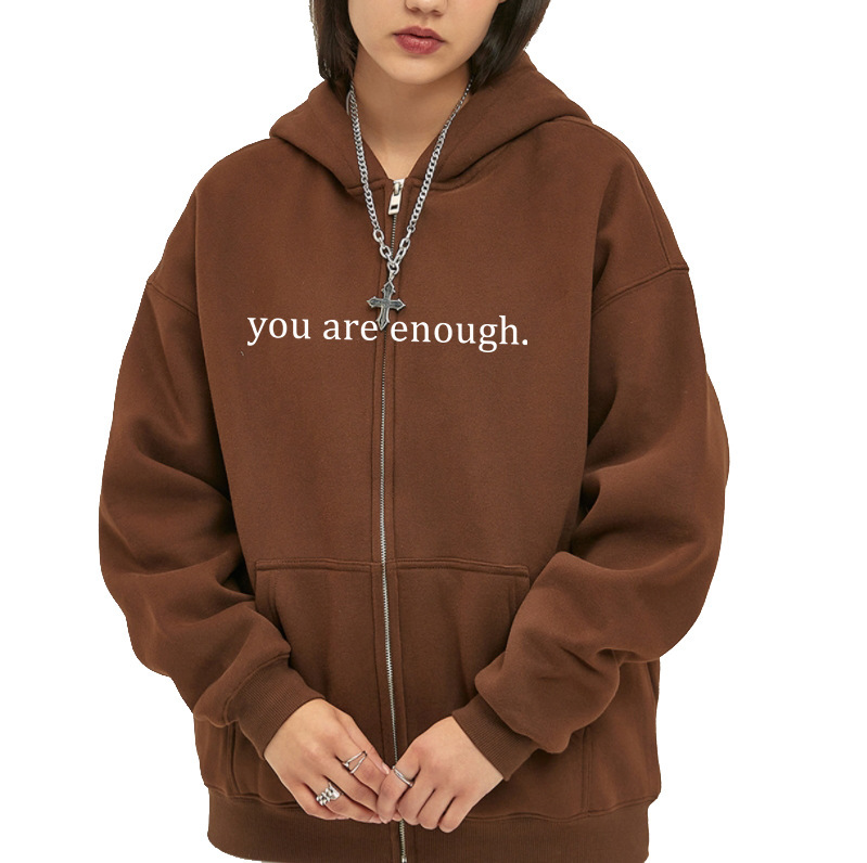 Dear Person Behind Me Zip Hoodie
