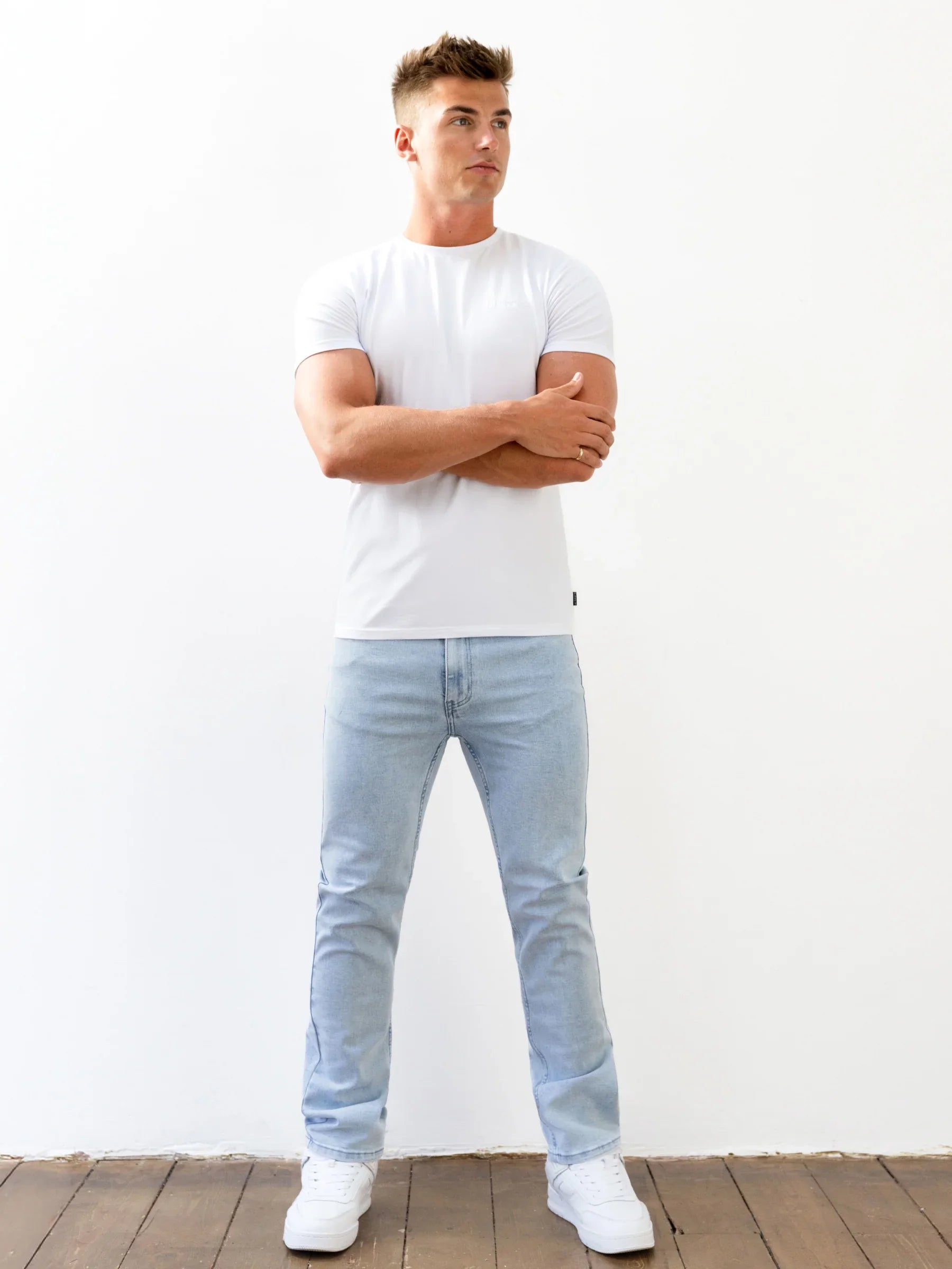 Straight Jeans - Light Blue