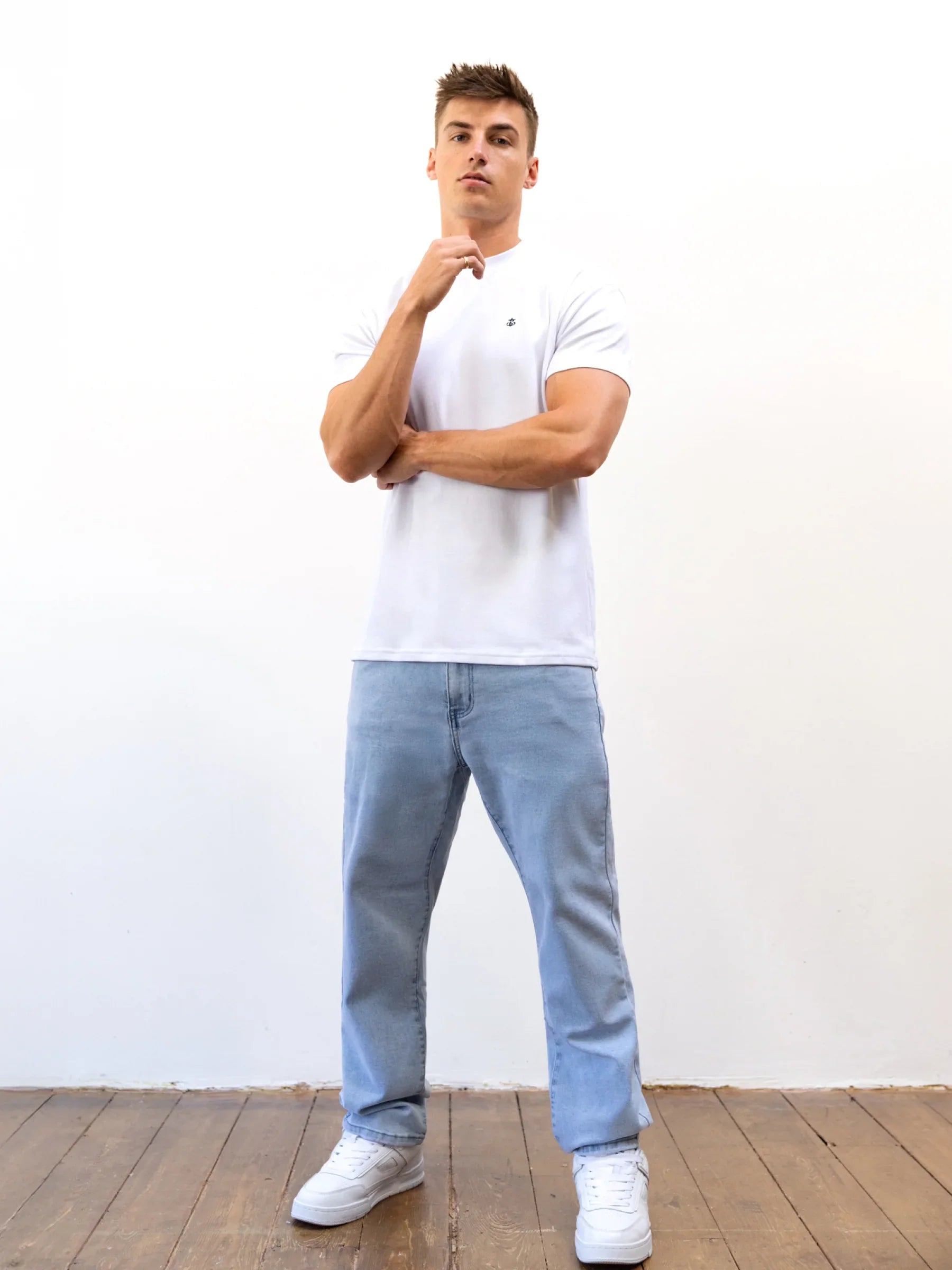 Loose Fitting Jeans - Blue