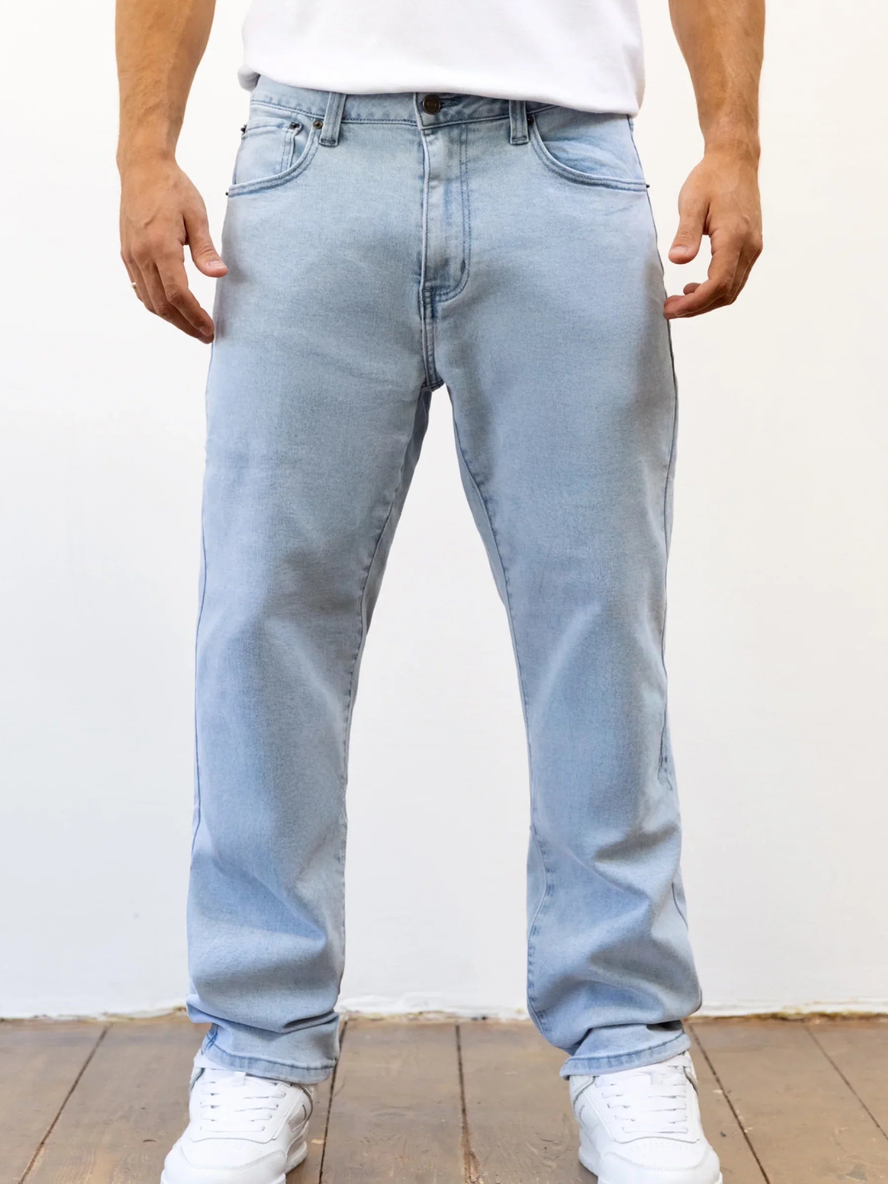 Loose Fitting Jeans - Blue