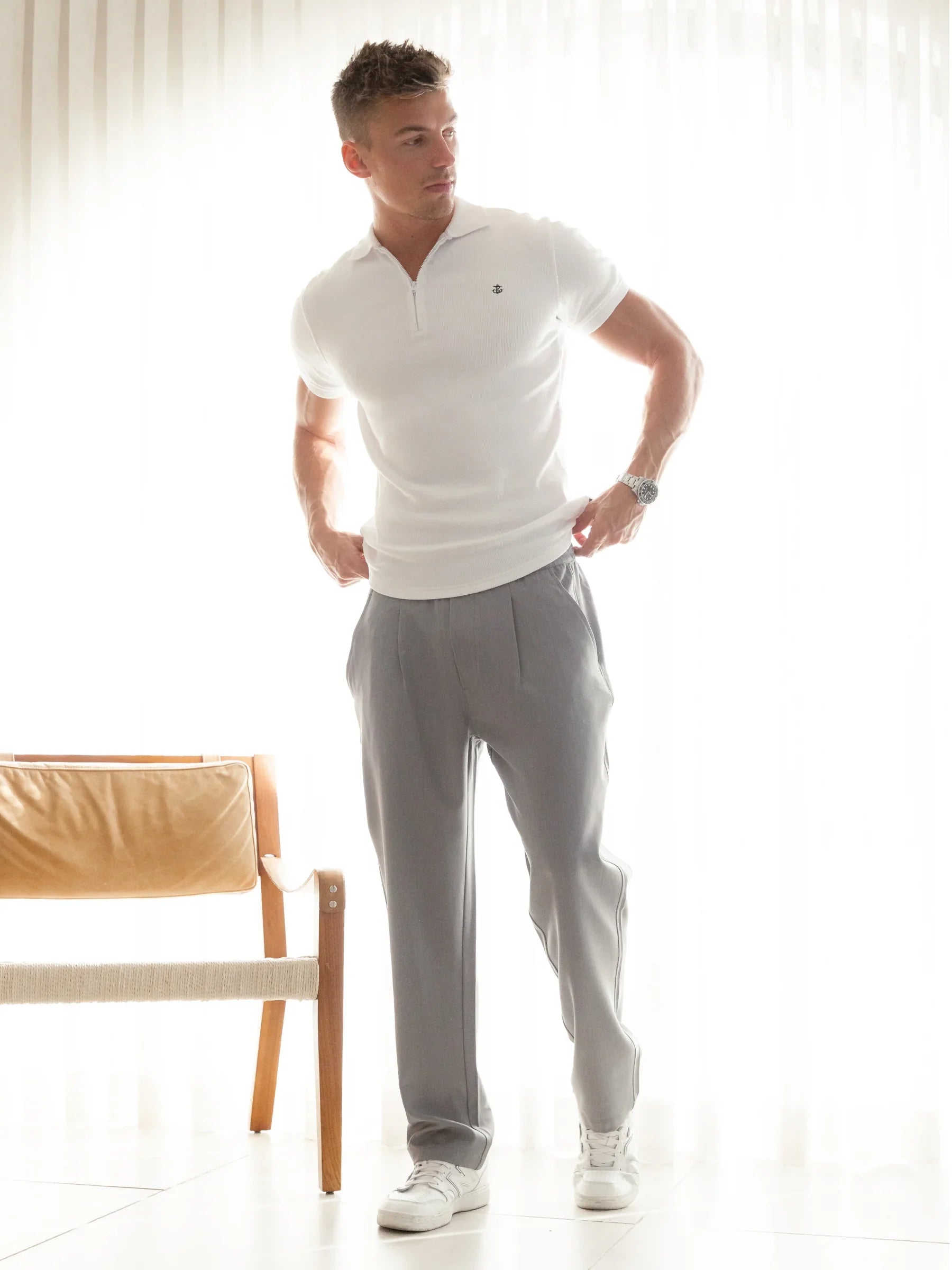 Calton Chinos - Grey