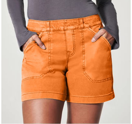 Womens Stretch Cotton Short