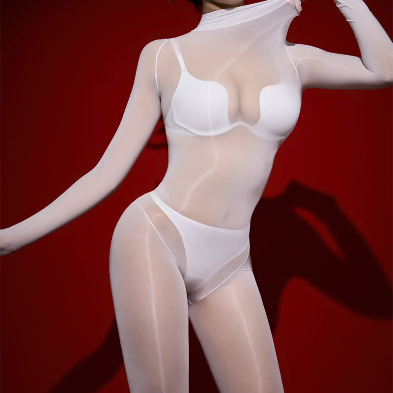 Oily One-Piece Stockings