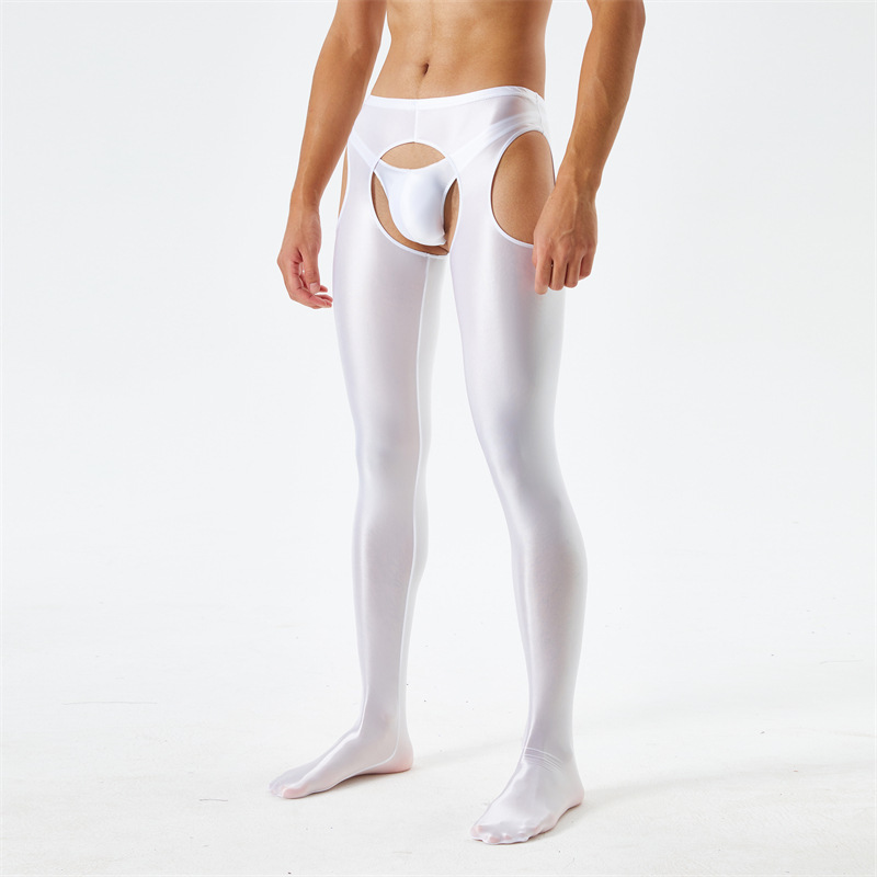 Men's Open Crotch Pantyhose