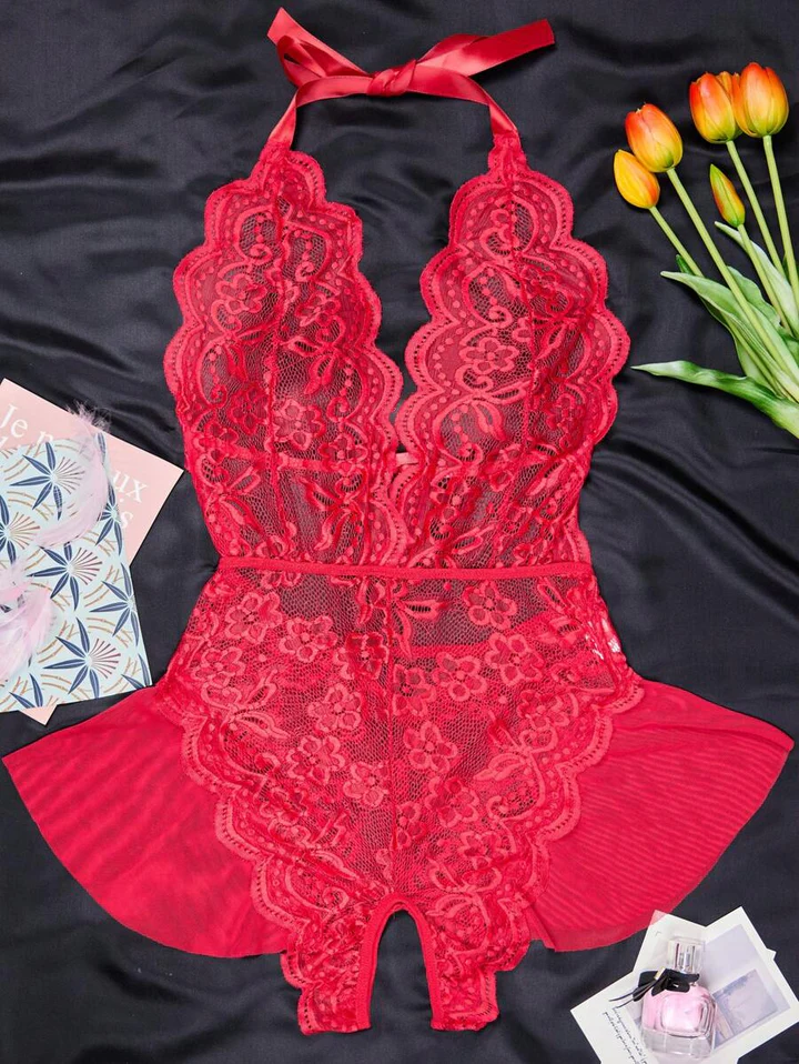 Sexy Crotchless Dress