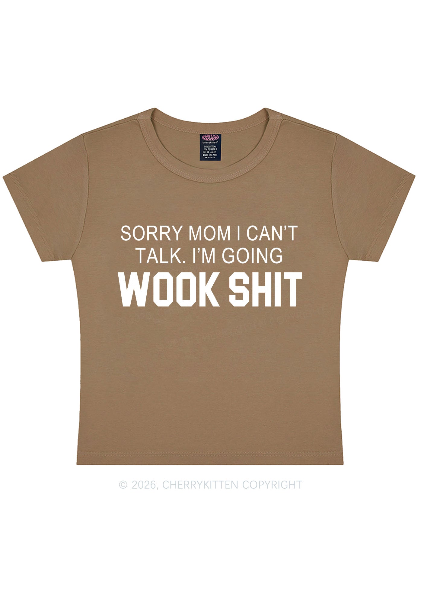 Im Going Wook Shxt Y2K Baby Tee Cherrykitten