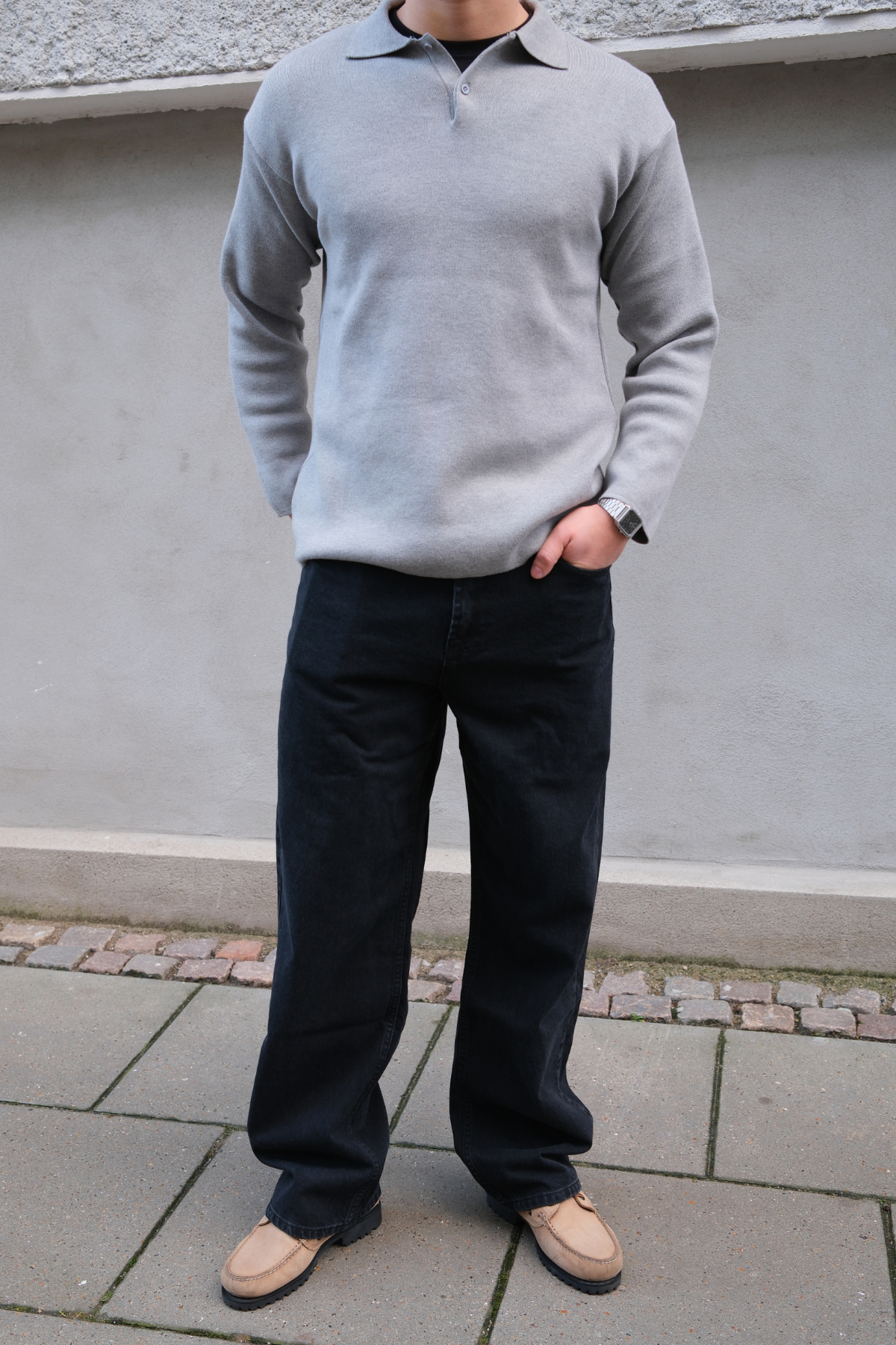 William Regular Jeans - Solid Black