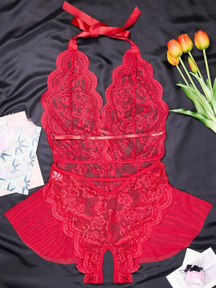 Sexy Crotchless Dress