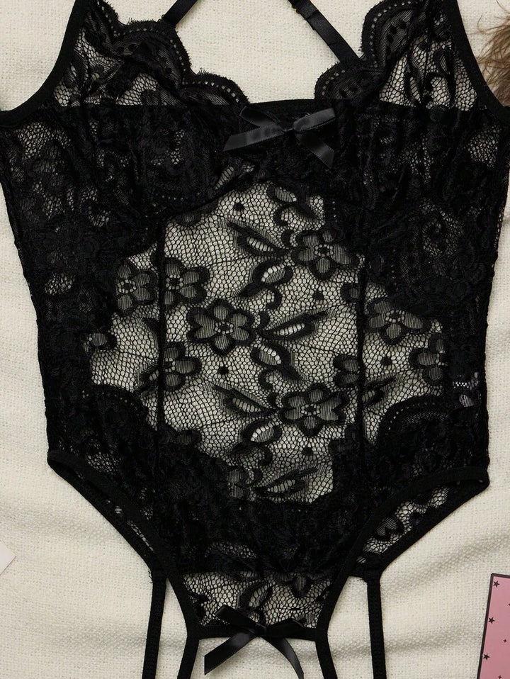 Women's Sexy Lace Open Crotch
