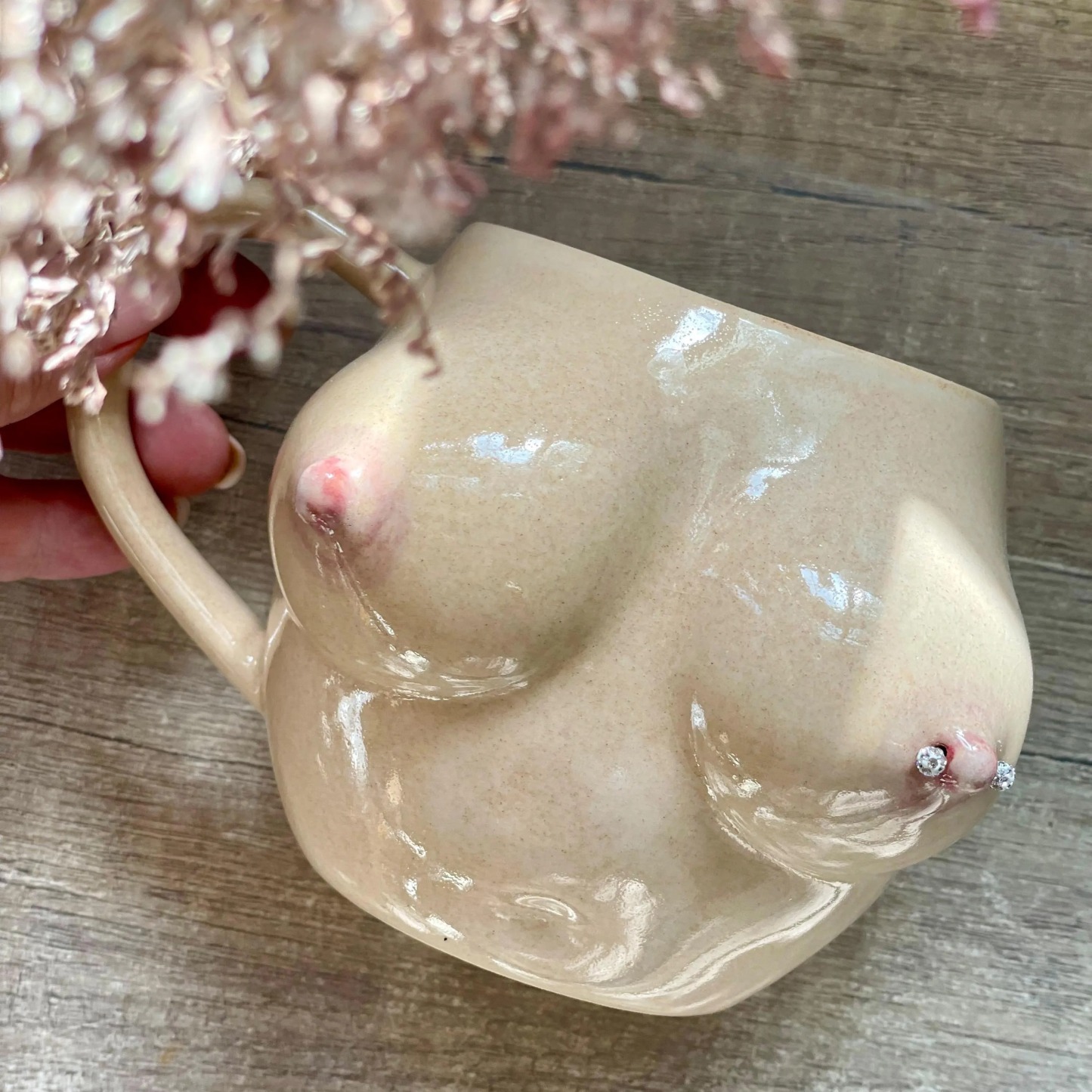 🤣Handmade Ceramic Tits Mugs
