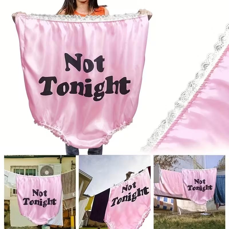 Party essentials😂Funny Giant Panties: Party's Best Joke!