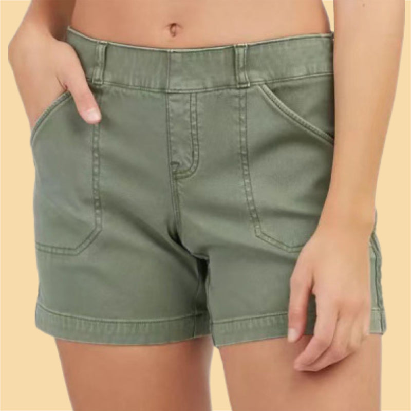 Womens Stretch Cotton Short
