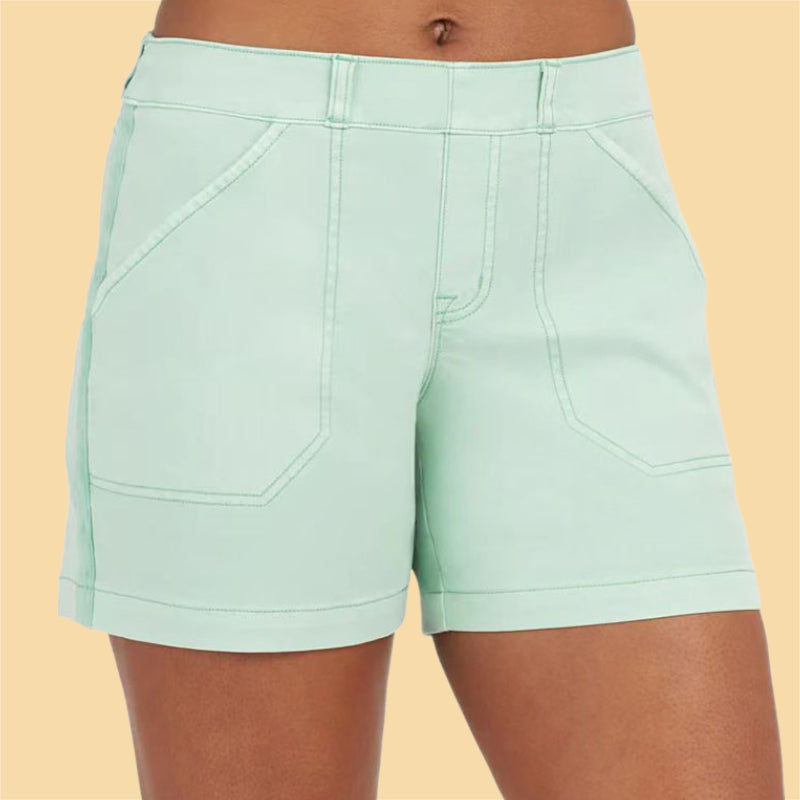 Womens Stretch Cotton Short