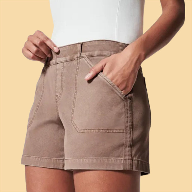 Womens Stretch Cotton Short