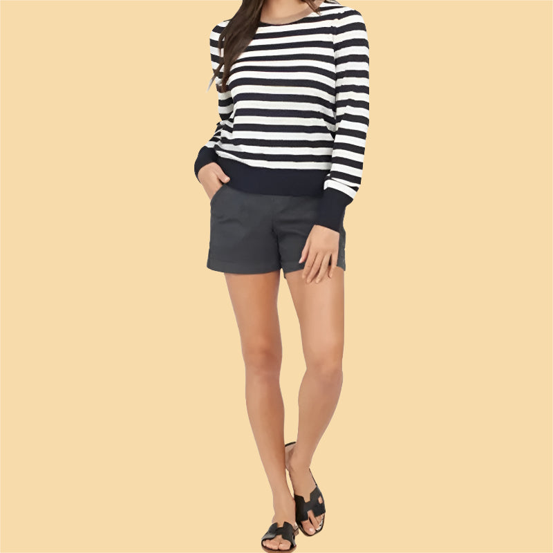 Womens Stretch Cotton Short