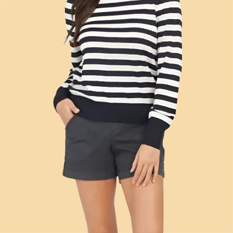 Womens Stretch Cotton Short