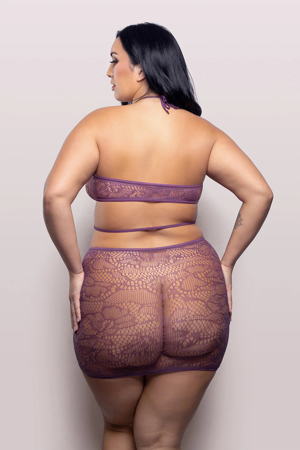 Fantasy Lingerie Vixen Focus On Me Cut-Out Halter Dress