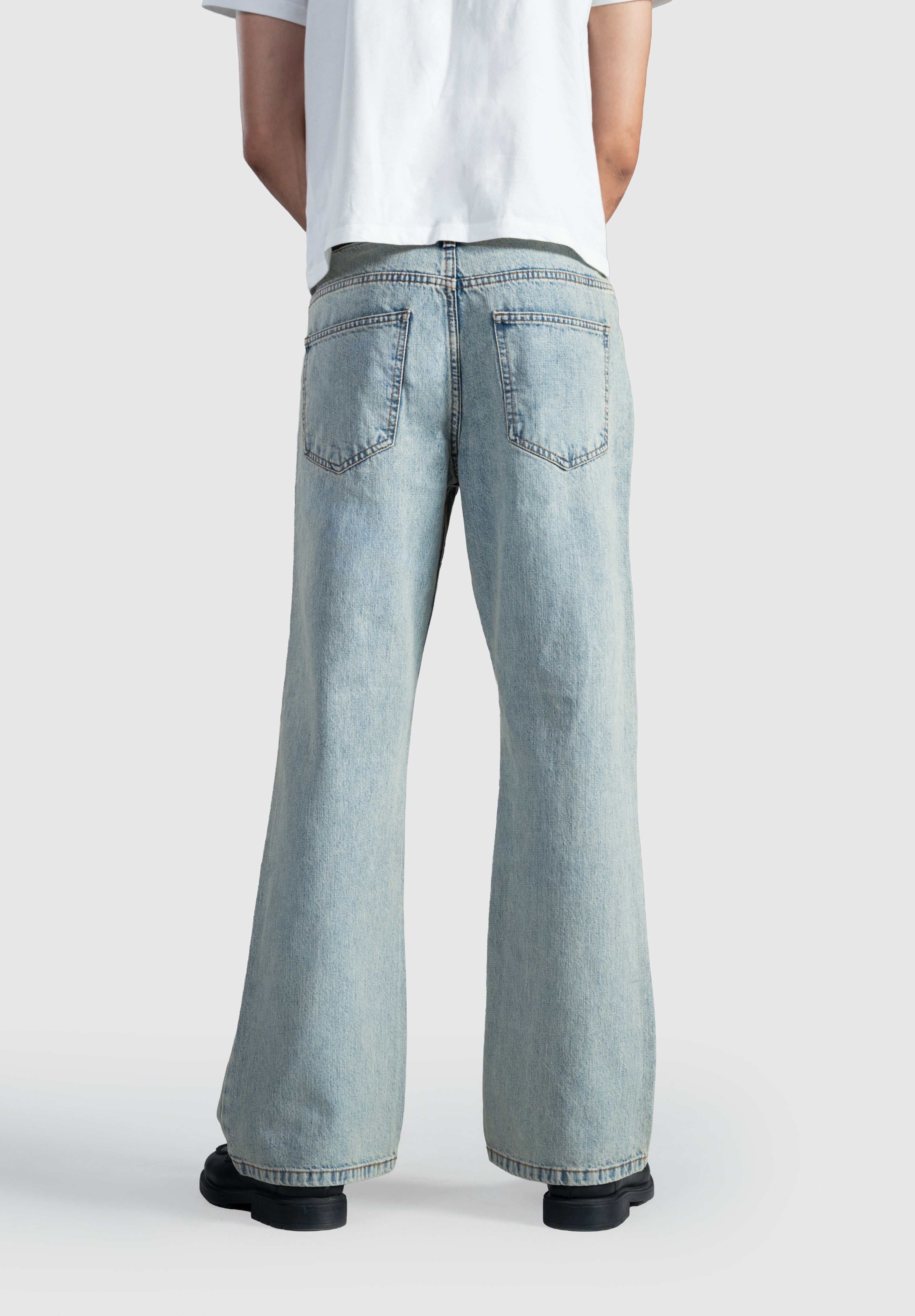Powder Blue Bootcut